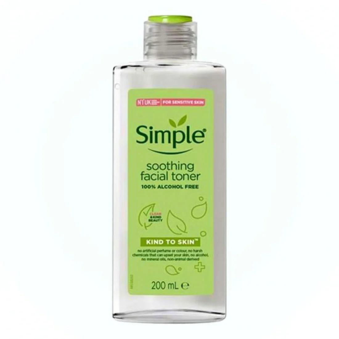 تونر سیمپل مدل kind to skin حجم 200 میلی لیتر