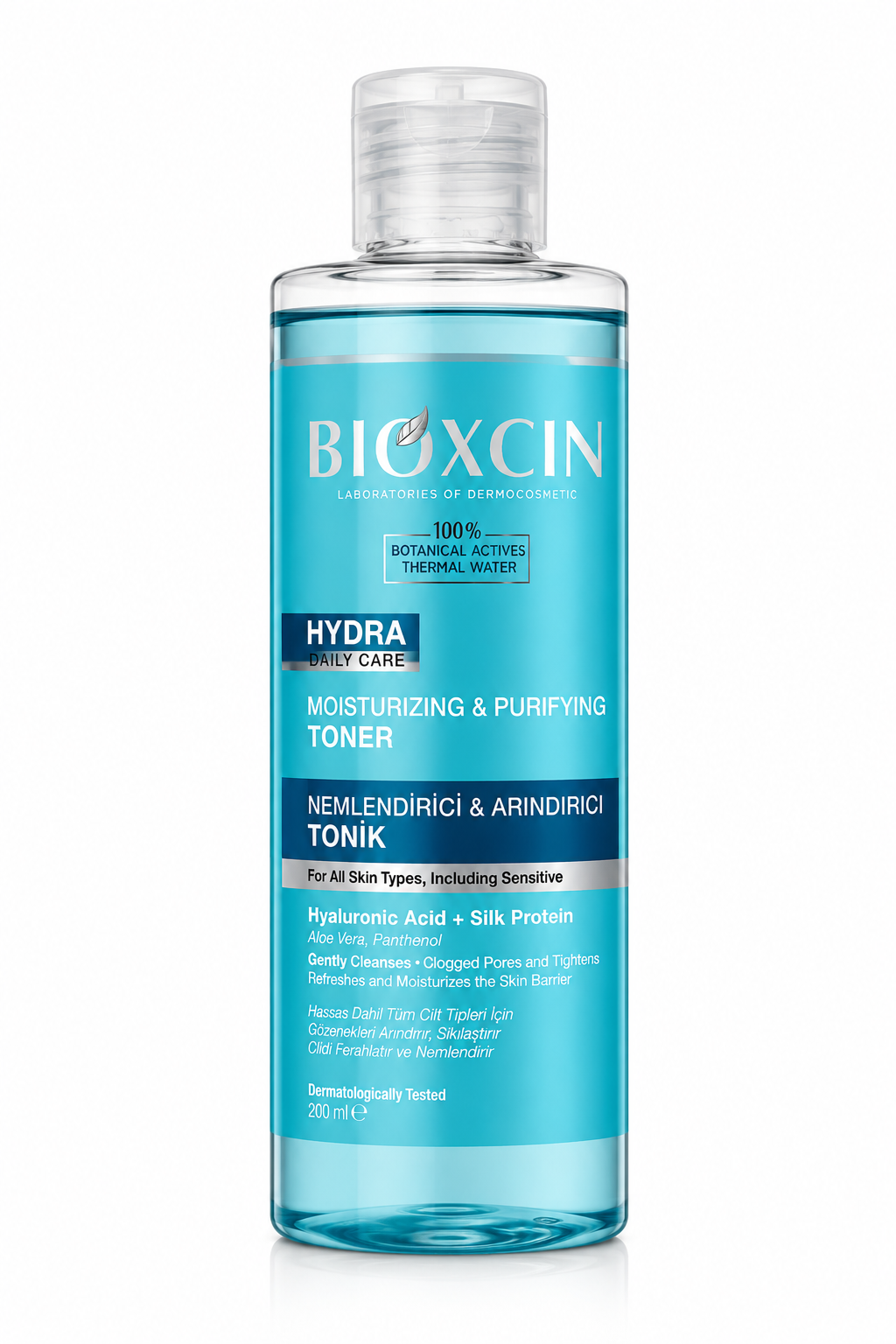 تونر آبرسان و پاک کننده بیوکسین Bioxcin سری Hydra حجم 200 میل