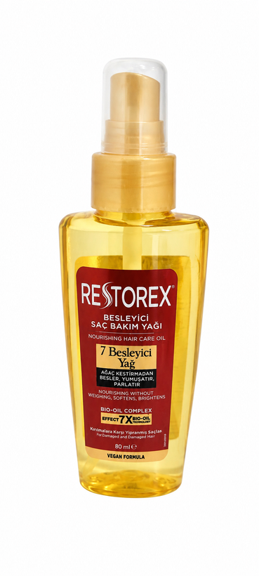 روغن مو ۷ روغن مغذی رستورکس Restorex – حجم ۸۰ میلیلیتر
