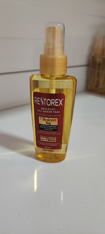 روغن مو ۷ روغن مغذی رستورکس Restorex – حجم ۸۰ میلیلیتر