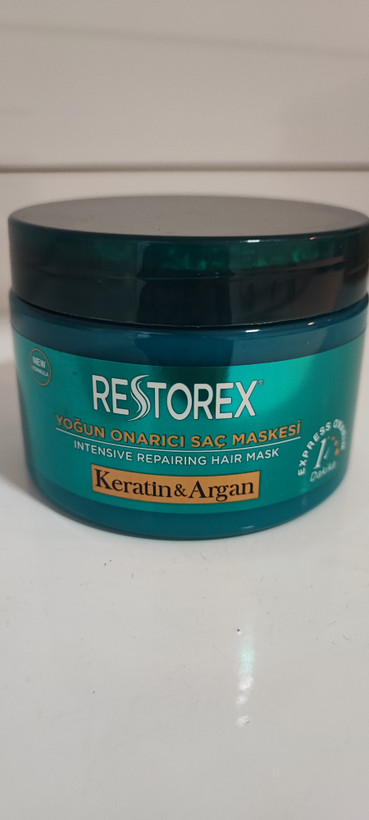 ماسک موی ترمیمکننده فشرده رستورکس Restorex (حاوی کراتین و روغن آرگان)