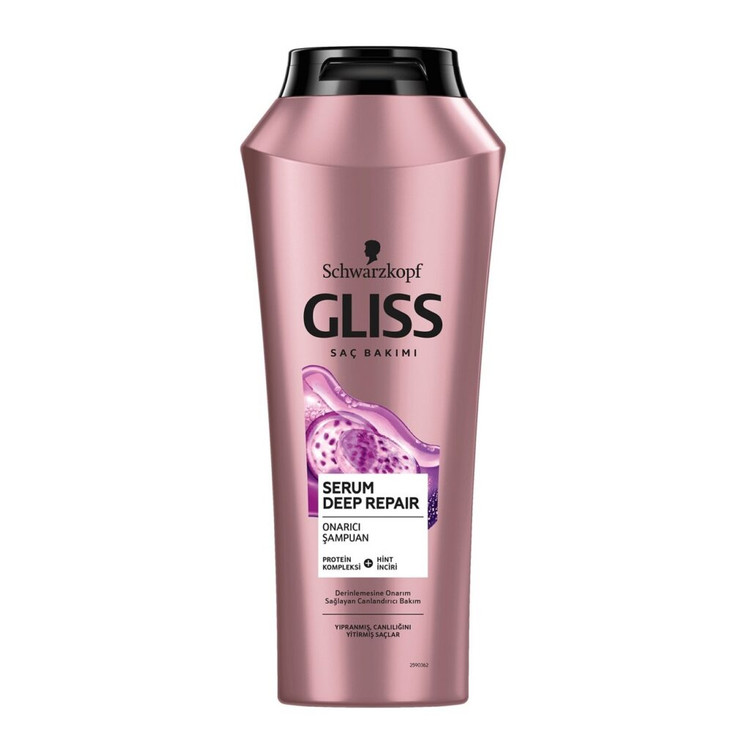 شامپو مو گلیس Gliss اورجینال ترمیم کننده و تقویت مو حجم 400 میل
