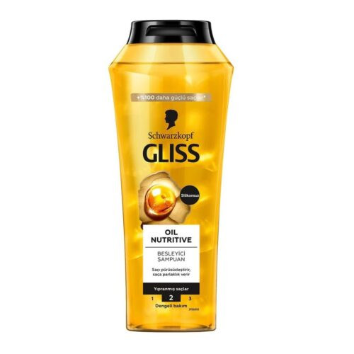 شامپو مو گلیس Gliss اورجینال ترمیم کننده و تقویت مو حجم 400 میل
