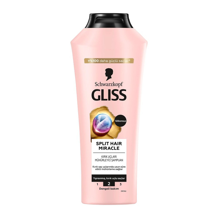 شامپو مو گلیس Gliss اورجینال ترمیم کننده و تقویت مو حجم 400 میل