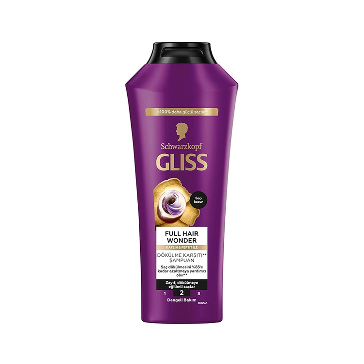 شامپو مو گلیس Gliss اورجینال ترمیم کننده و تقویت مو حجم 400 میل