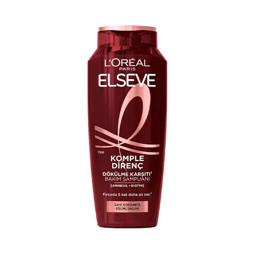 شامپو لورال LOREAL مشکی ضد ریزش مناسب موهای ضعیف حجم 300 میل