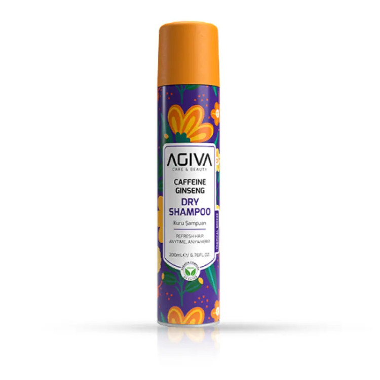 شامپو خشک آگیوا Agiva مدل agiva dry shampoo حجم 200 میل