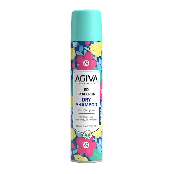 شامپو خشک آگیوا Agiva مدل agiva dry shampoo حجم 200 میل