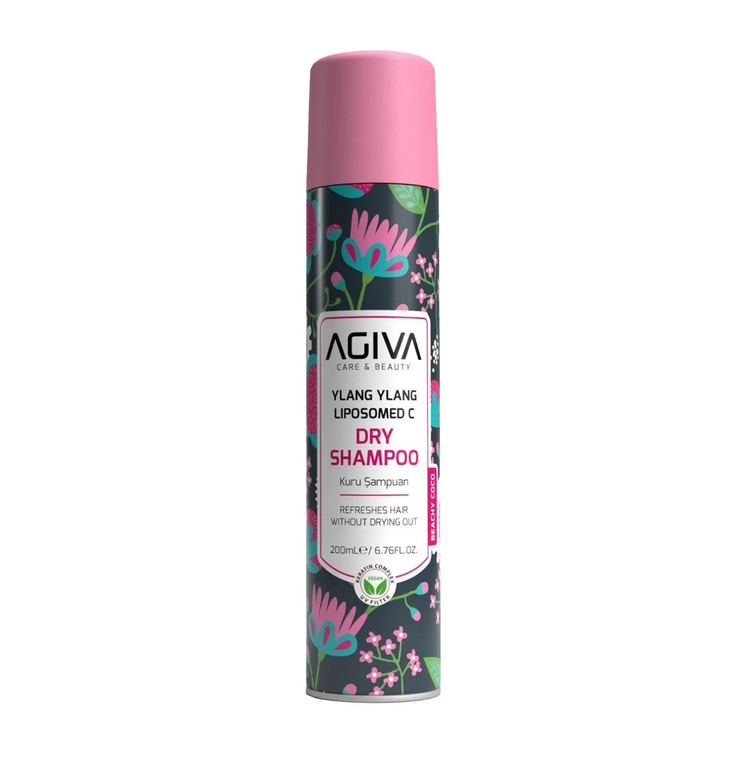 شامپو خشک آگیوا Agiva مدل agiva dry shampoo حجم 200 میل
