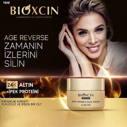 کرم ضد چروک طلایی بیوکسین bioxcin حجم 50 میل