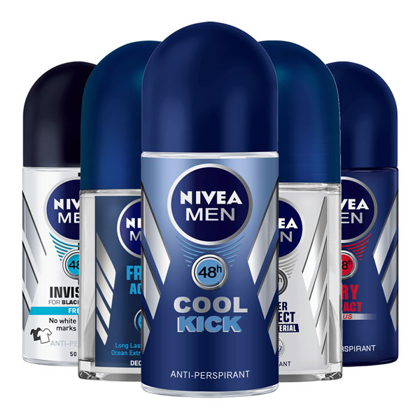 مام رول ضد تعریق مردانه نیوا Nivea  حجم 50 میل
