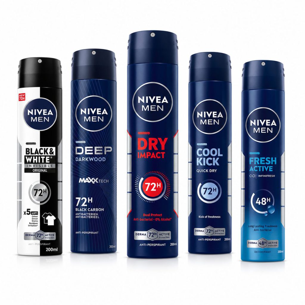 اسپری ضد تعریق مردانه نیوا NIVEA حجم 200 میل
