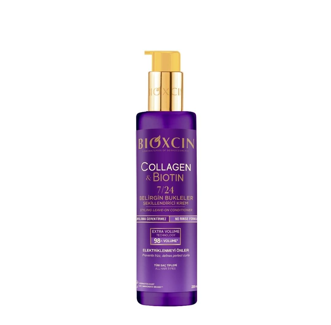 کرم حالت‌دهنده مو بیوکسین Collagen & Biotin 7/24 حجم 200 میل