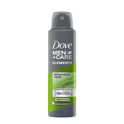 اسپری ضد تعریق مردانه داو dove  مدل mineral+sage حجم 250 میل
